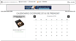 Desktop Screenshot of calendario-diciembre.com